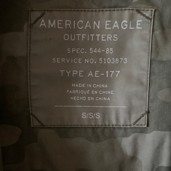 American Eagle Camo Utility Jacket | Mens Small (Fits Unisex M) - Picture 2 of 8